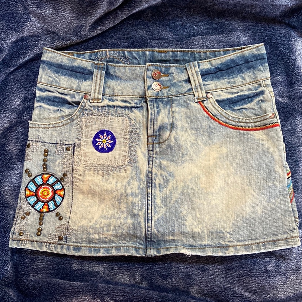 Western brand, Size 26 denim skirt